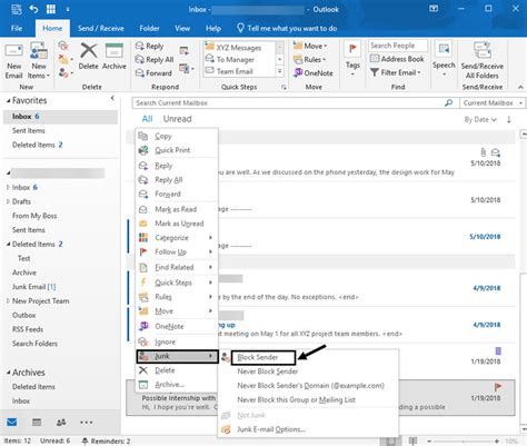 email blast outlook